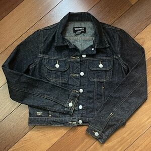 Vintage Y2K Polo Jeans Ralph Lauren Dark Wash Denim Jacket Cropped